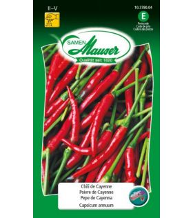 Piment - Cayenne - Capsicum annuum - Cayenna - graines – Garden