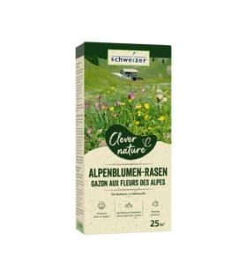 Gazon aux fleurs des alpes 25m2